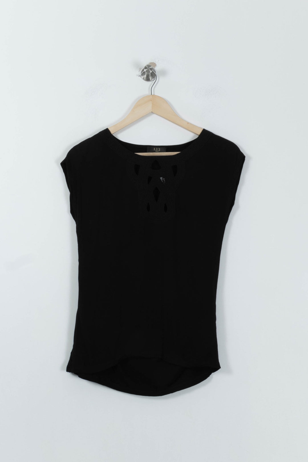Blouse Noire - Taille S/36 de la marque Maison 123 | RVLI0043 - Vendu par Paradigme - Image 2