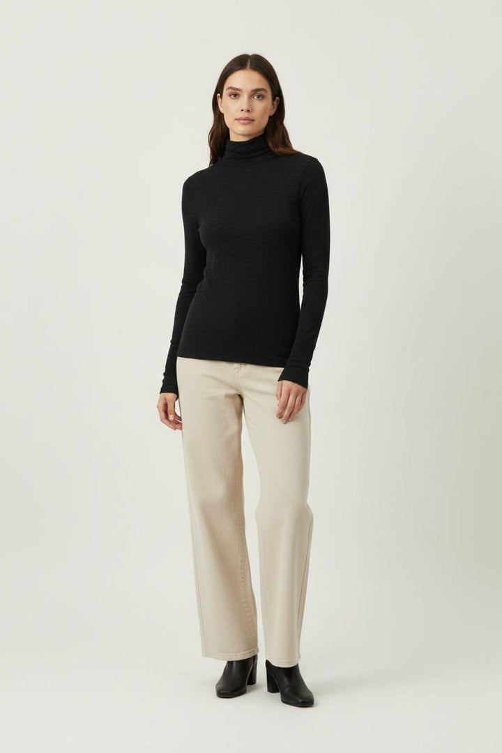 Sous-pull Noir - Taille S/36 de la marque Sud express | RVLI0044 - Vendu par Paradigme - Image 1