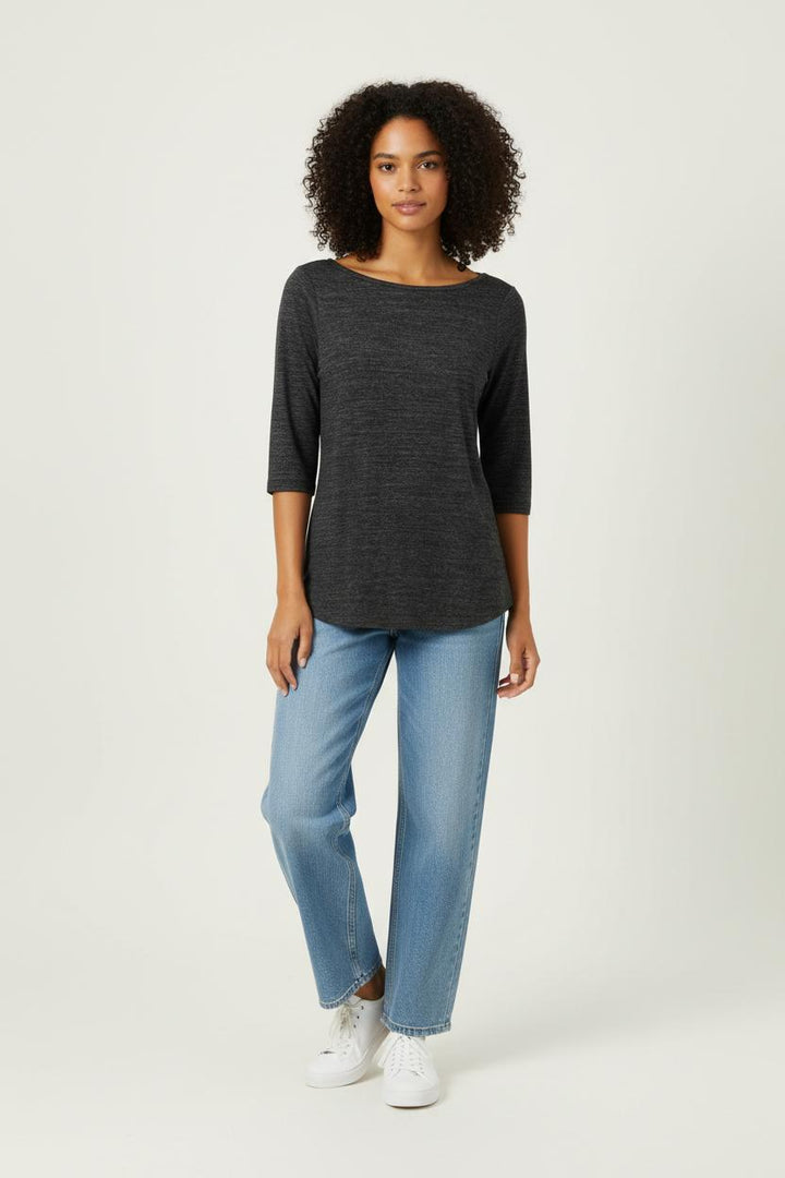 Tunique Grise - Taille L/40 de la marque Claudie Pierlot | RVLI0045 - Vendu par Paradigme - Image 1