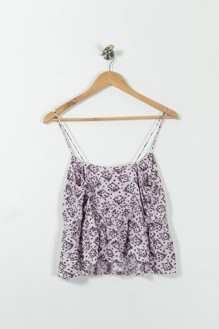 Débardeur Rose et Bleu - Taille L/40 de la marque Claudie Pierlot | RVLI0087 - Vendu par Paradigme - Image 4