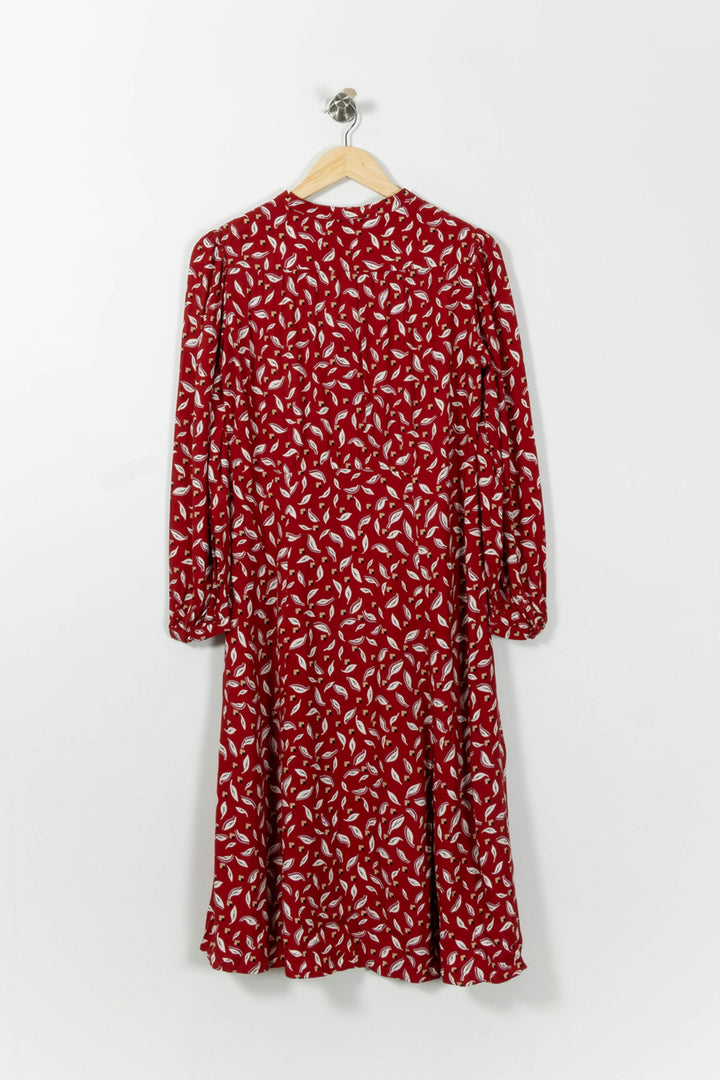 Robe longue rouge et blanche - Taille L/40 de la marque Comptoir des Cotonniers | RVLI0090 - Vendu par Paradigme - Image 4