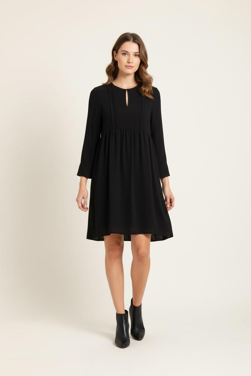 Robe Courte Noire - Taille M/38 de la marque Comptoir des Cotonniers | RVLI0093 - Vendu par Paradigme - Image 1
