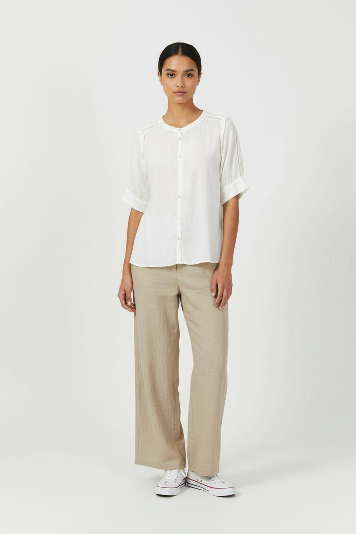Blouse Blanche - Taille XS/34 de la marque ba&sh | RVLI0094 - Vendu par Paradigme - Image 1