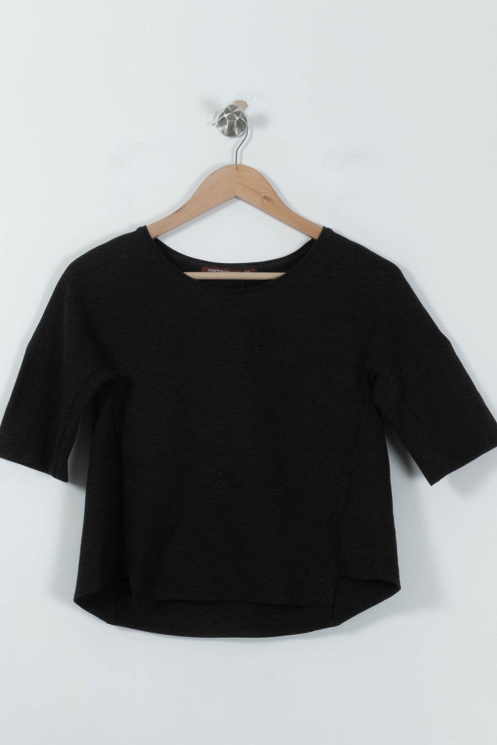 T-shirt Gris - Taille XS/34 de la marque Comptoir des Cotonniers | RVLI0136 - Vendu par Paradigme - Image 2