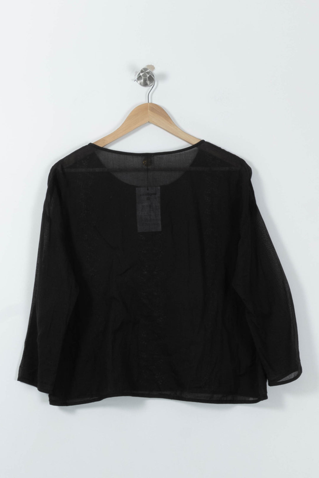 Blouse Noire - Taille S/36 de la marque Des petits hauts | RVLI0143 - Vendu par Paradigme - Image 4