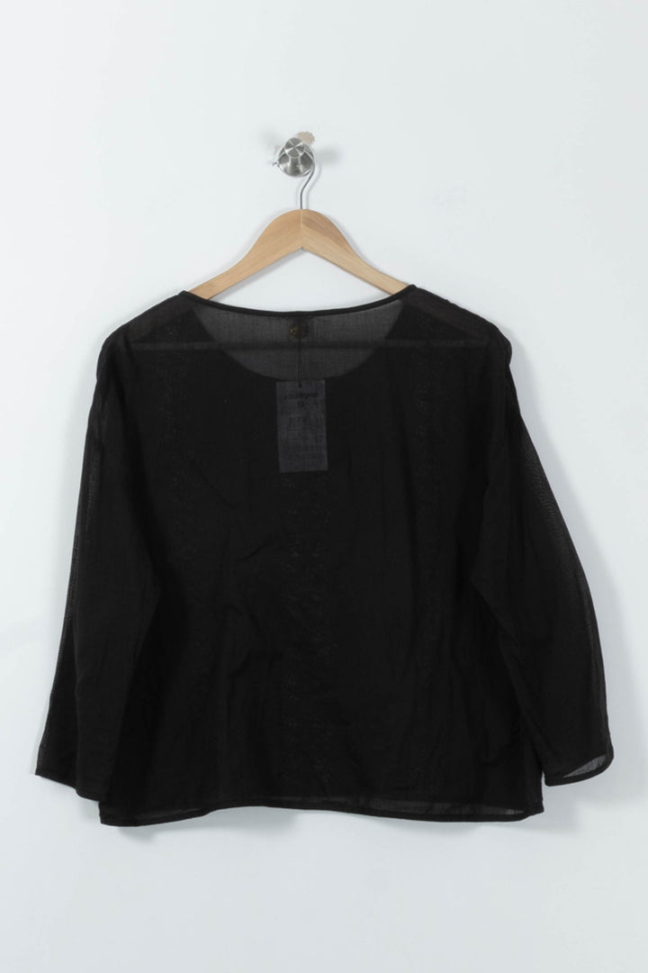 Blouse Noire - Taille S/36 de la marque Des petits hauts | RVLI0143 - Vendu par Paradigme - Image 4