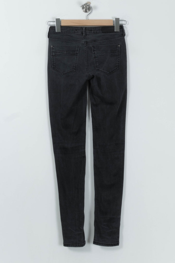 Jean Skinny Gris - Taille XS/34 de la marque Comptoir des Cotonniers | RVLI0150 - Vendu par Paradigme - Image 4