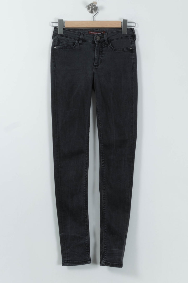 Jean Skinny Gris - Taille XS/34 de la marque Comptoir des Cotonniers | RVLI0150 - Vendu par Paradigme - Image 2