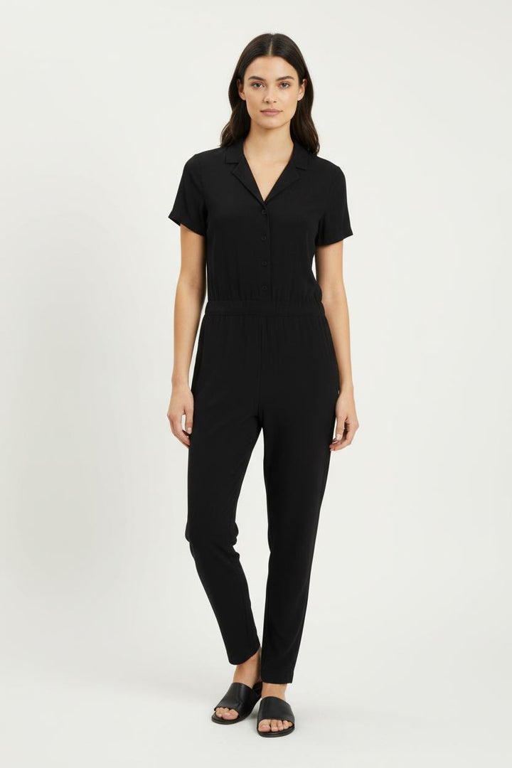 Combinaison Noire - Taille S/36 de la marque La Fée Maraboutée | RVLI0152 - Vendu par Paradigme - Image 1
