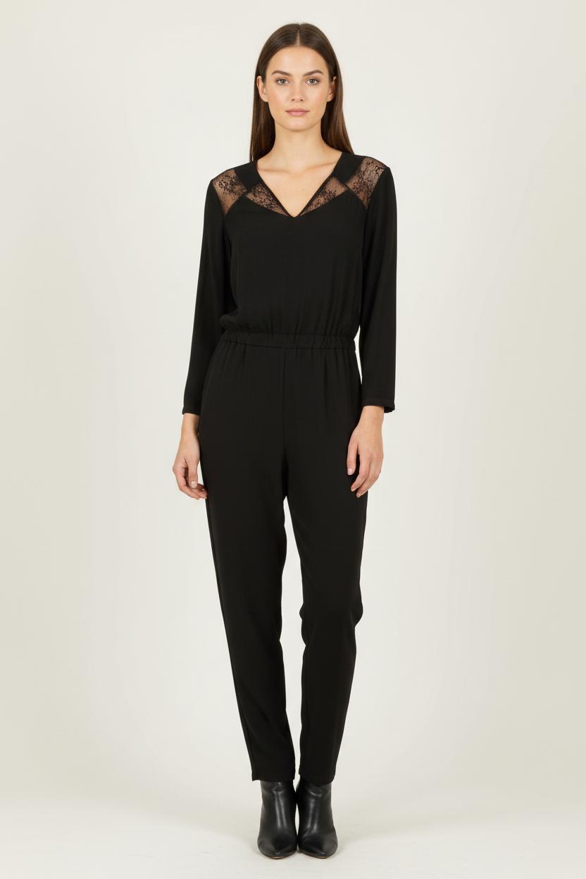 Combinaison Noire - Taille XS/34 de la marque Comptoir des Cotonniers | RVLI0155 - Vendu par Paradigme - Image 1
