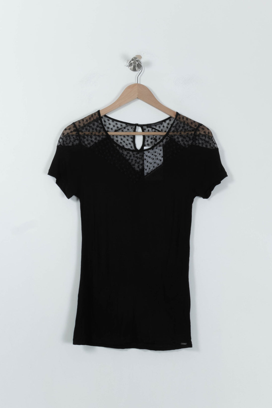 T-shirt Noir - Taille XS/34 de la marque IKKS | RVLI0160 - Vendu par Paradigme - Image 2