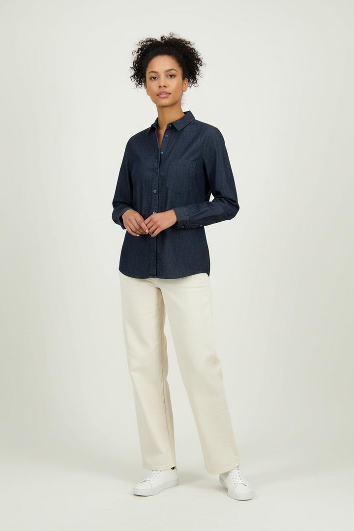 Chemise Bleu - Taille XS/34 de la marque Comptoir des Cotonniers | RVLI0161 - Vendu par Paradigme - Image 1