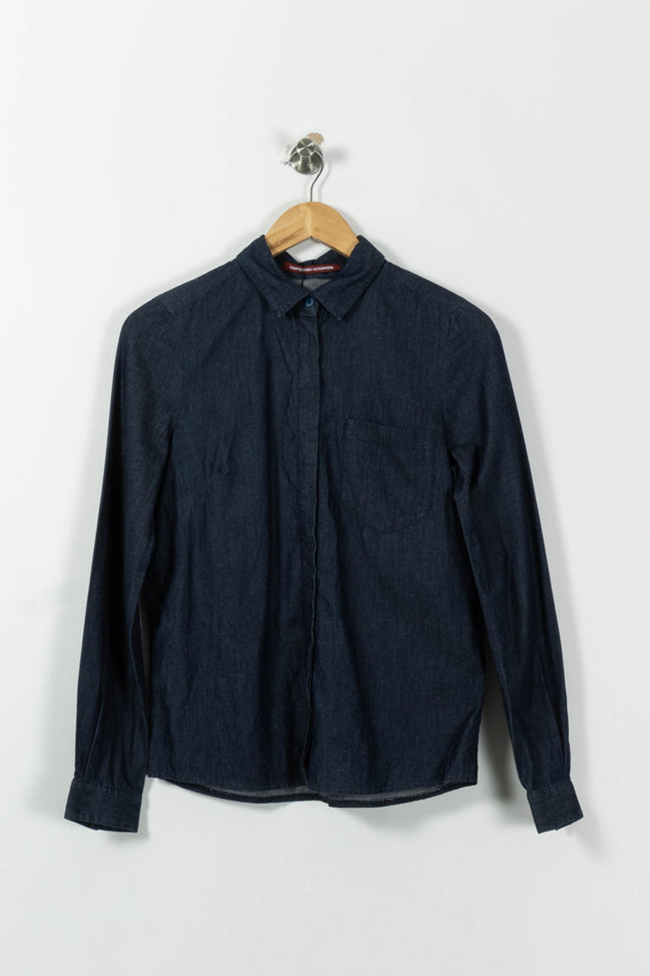 Chemise Bleu - Taille XS/34 de la marque Comptoir des Cotonniers | RVLI0161 - Vendu par Paradigme - Image 2