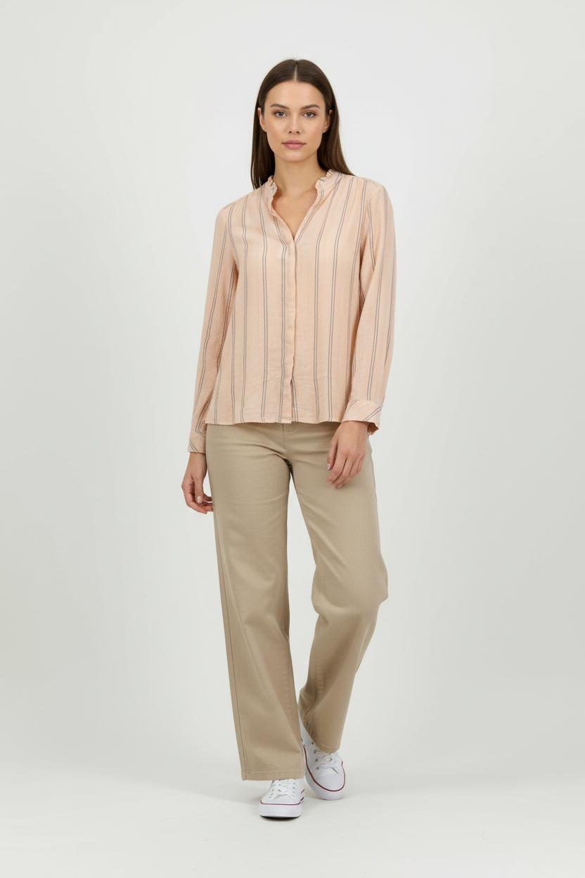 Blouse Orange et Bleu - Taille XL/42 de la marque Caroll | RVLI0198 - Vendu par Paradigme - Image 1