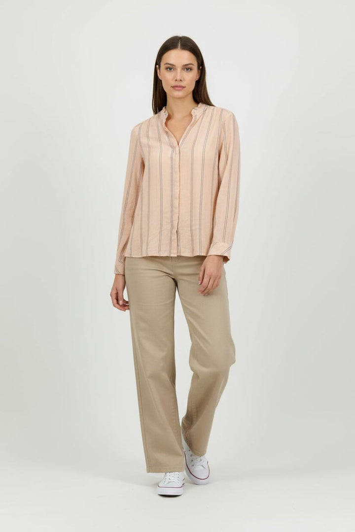 Blouse Orange et Bleu - Taille XL/42 de la marque Caroll | RVLI0198 - Vendu par Paradigme - Image 1