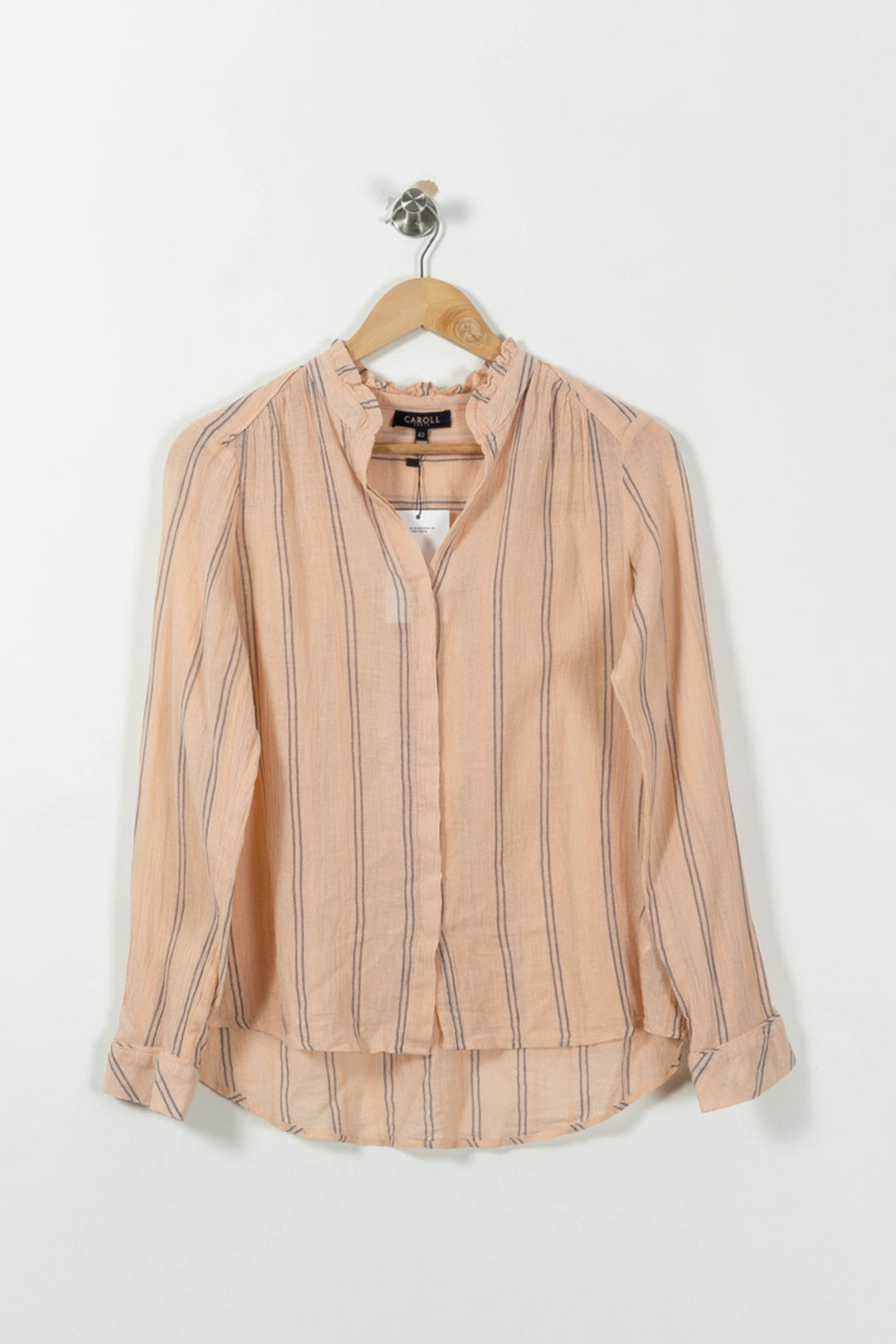 Blouse Orange et Bleu - Taille XL/42 de la marque Caroll | RVLI0198 - Vendu par Paradigme - Image 2
