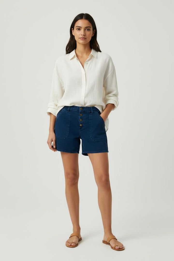 Short Bleu - Taille S/36 de la marque ba&sh | RVLI0202 - Vendu par Paradigme - Image 1