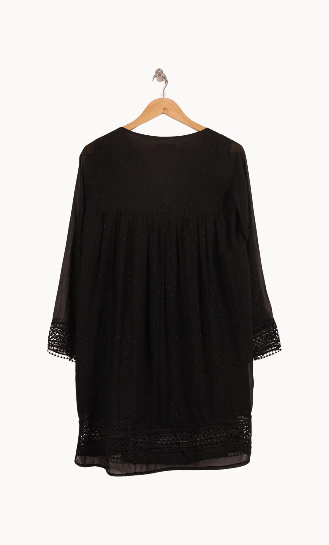 Robe Tunique Noire - Taille M/38 de la marque Opullence | RVLI0223 - Vendu par Paradigme - Image 4