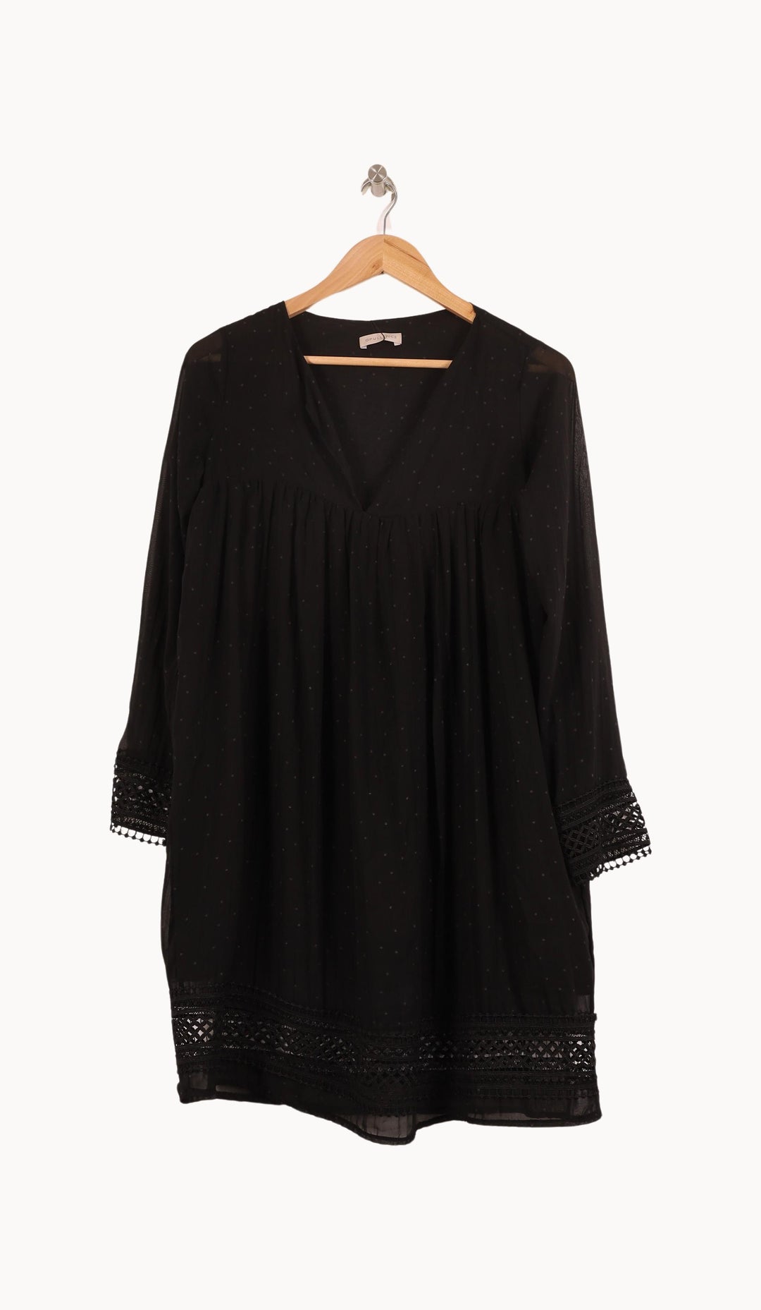 Robe Tunique Noire - Taille M/38 de la marque Opullence | RVLI0223 - Vendu par Paradigme - Image 2