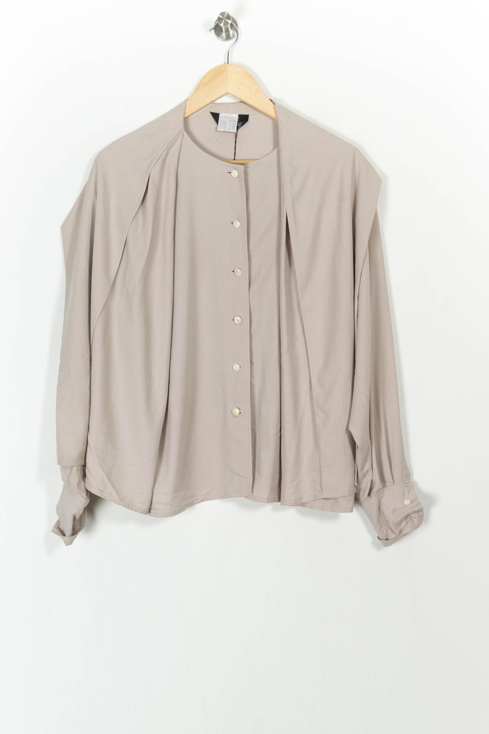 Chemise Beige - Taille XL/42 de la marque Max Mara | RVLI0286 - Vendu par Paradigme - Image 2