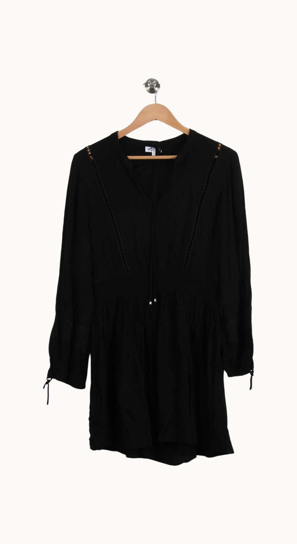 Robe Courte Noire - Taille L/40 de la marque Claudie Pierlot | RVLI0318 - Vendu par Paradigme - Image 2
