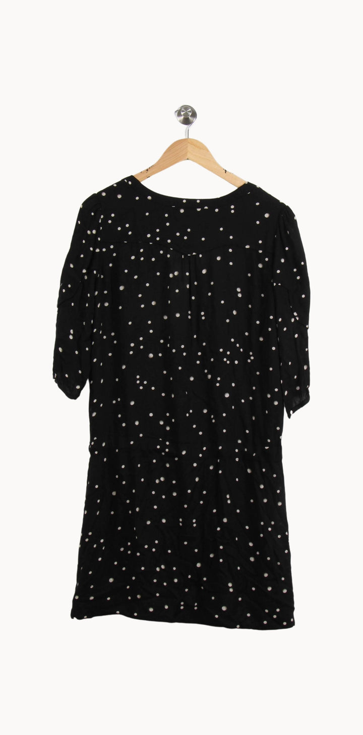Robe Courte Noire et Blanche - Taille XL/42 de la marque Comptoir des Cotonniers | RVLI0340 - Vendu par Paradigme - Image 4