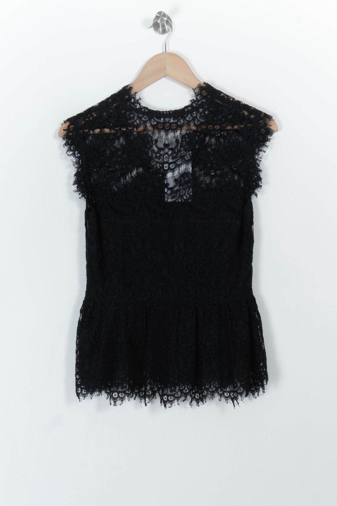 Top Noir - Taille S/36 de la marque Claudie Pierlot | RVLI0351 - Vendu par Paradigme - Image 4