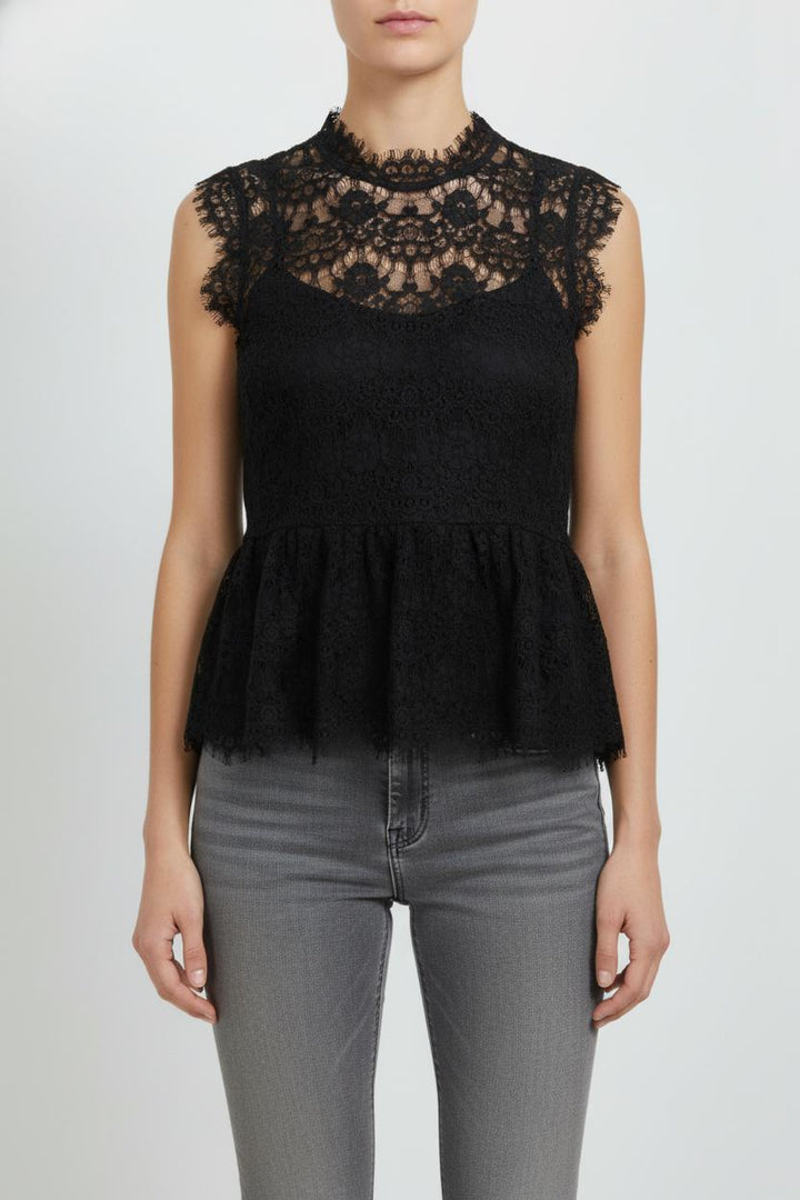 Top Noir - Taille S/36 de la marque Claudie Pierlot | RVLI0351 - Vendu par Paradigme - Image 1