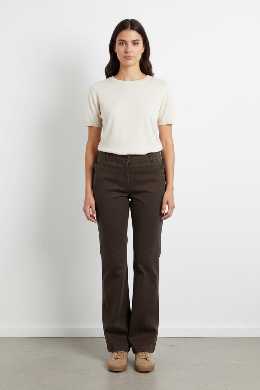 Pantalon Marron - Taille XL/42 de la marque Gerard Darel | RVLI0368 - Vendu par Paradigme - Image 1