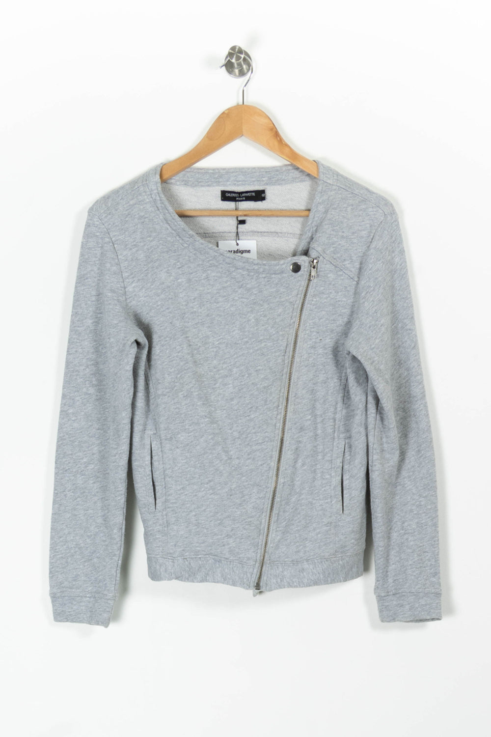Veste Gris Clair - Taille M/38 de la marque Galeries Lafayette | RVLI0439 - Vendu par Paradigme - Image 2