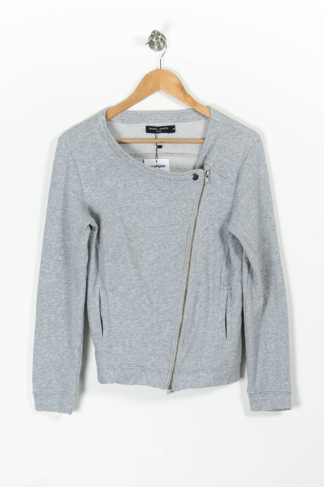 Veste Gris Clair - Taille M/38 de la marque Galeries Lafayette | RVLI0439 - Vendu par Paradigme - Image 2
