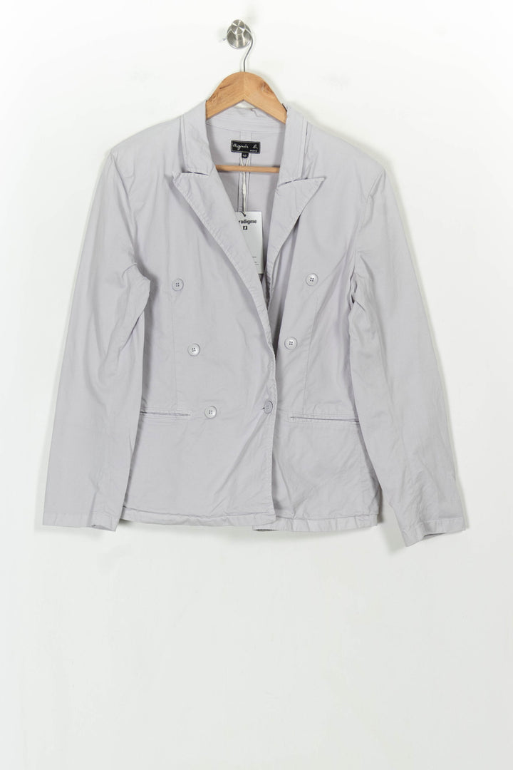 Veste Violette - Taille L/40 de la marque Agnès b. | RVLI0476 - Vendu par Paradigme - Image 2