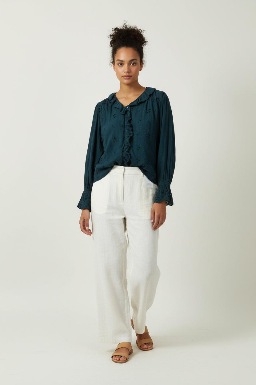 Blouse Bleue - Taille L/40 de la marque Soeur | RVLI0614 - Vendu par Paradigme - Image 1