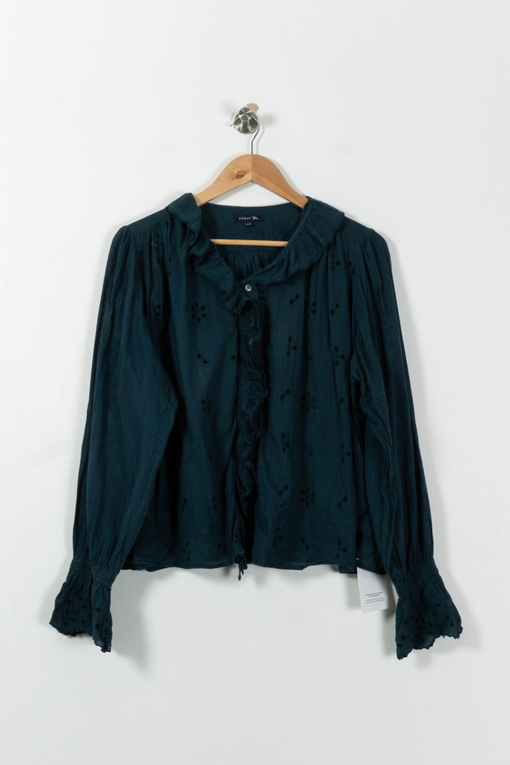 Blouse Bleue - Taille L/40 de la marque Soeur | RVLI0614 - Vendu par Paradigme - Image 2