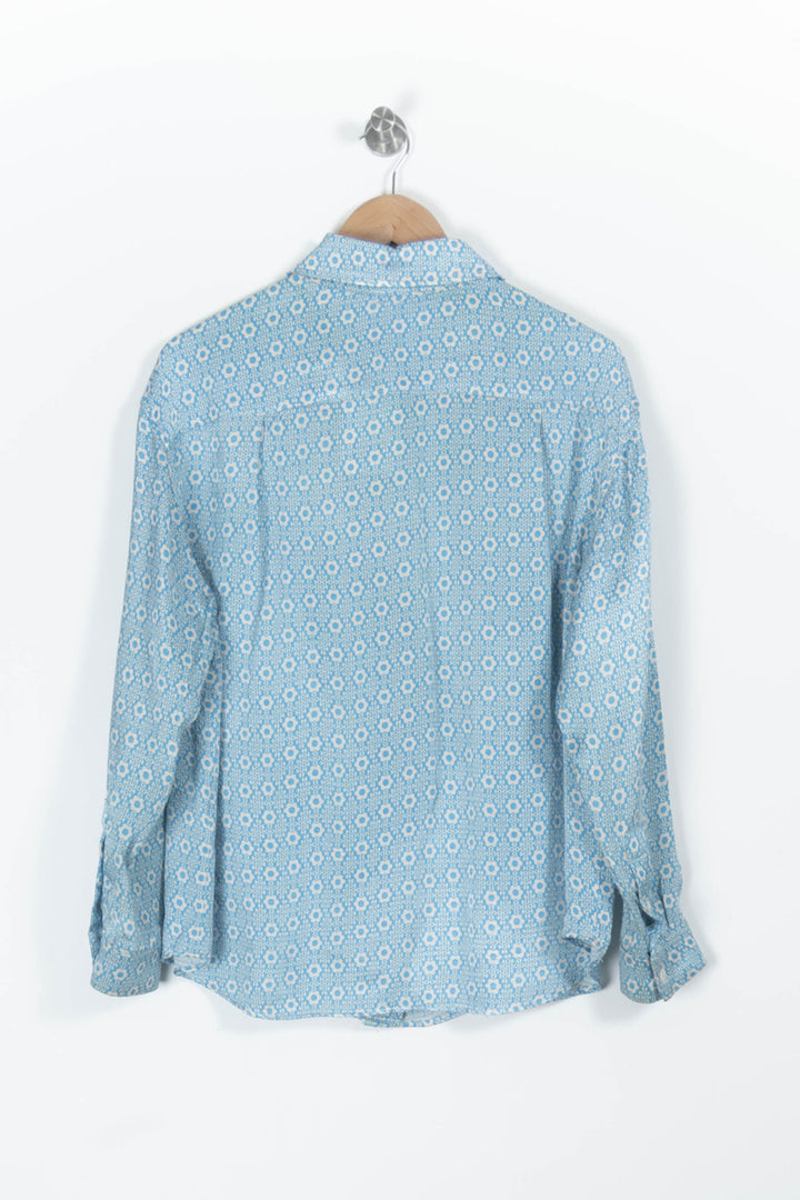 Chemise Bleue - Taille M/38 de la marque American Vintage | RVLI0616 - Vendu par Paradigme - Image 4