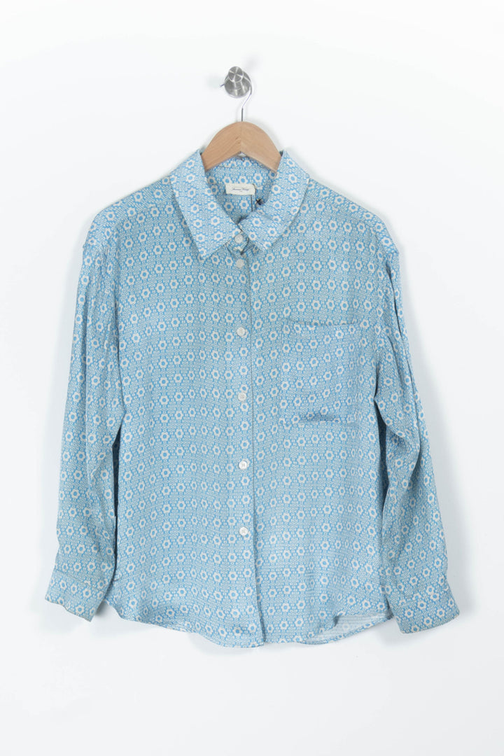Chemise Bleue - Taille M/38 de la marque American Vintage | RVLI0616 - Vendu par Paradigme - Image 2