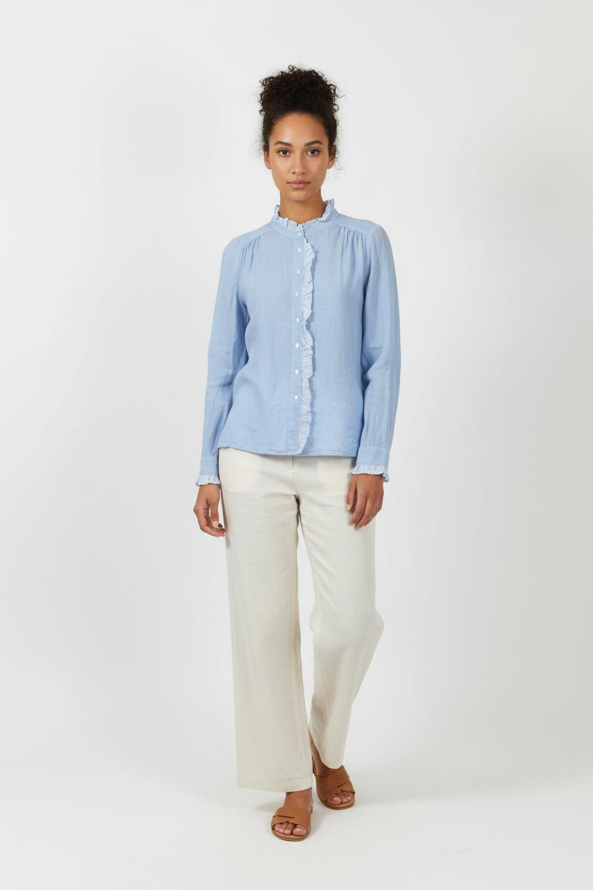Blouse Bleue - Taille S/36 de la marque ba&sh | RVLI0620 - Vendu par Paradigme - Image 1