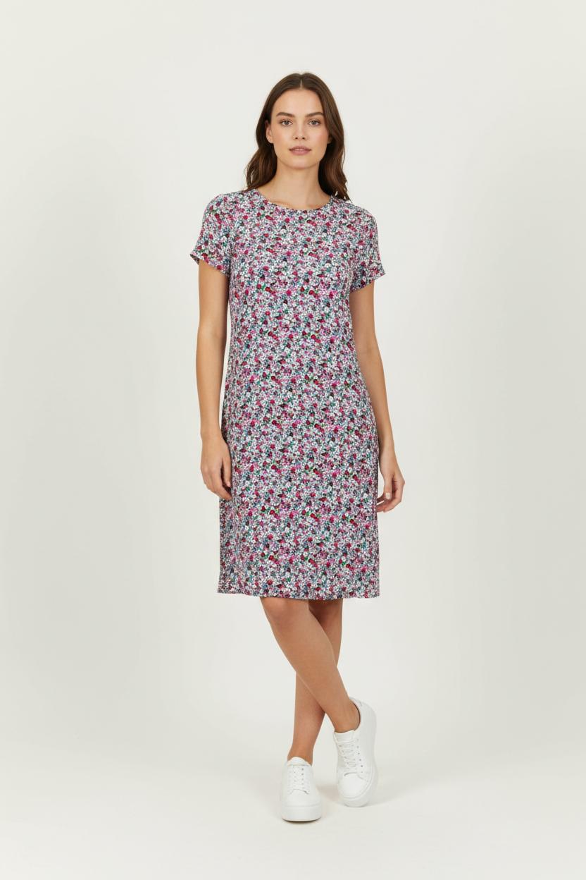 Robe Courte Rose et Blanche - Taille S/36 de la marque Zadig&Voltaire | RVLI0628 - Vendu par Paradigme - Image 1