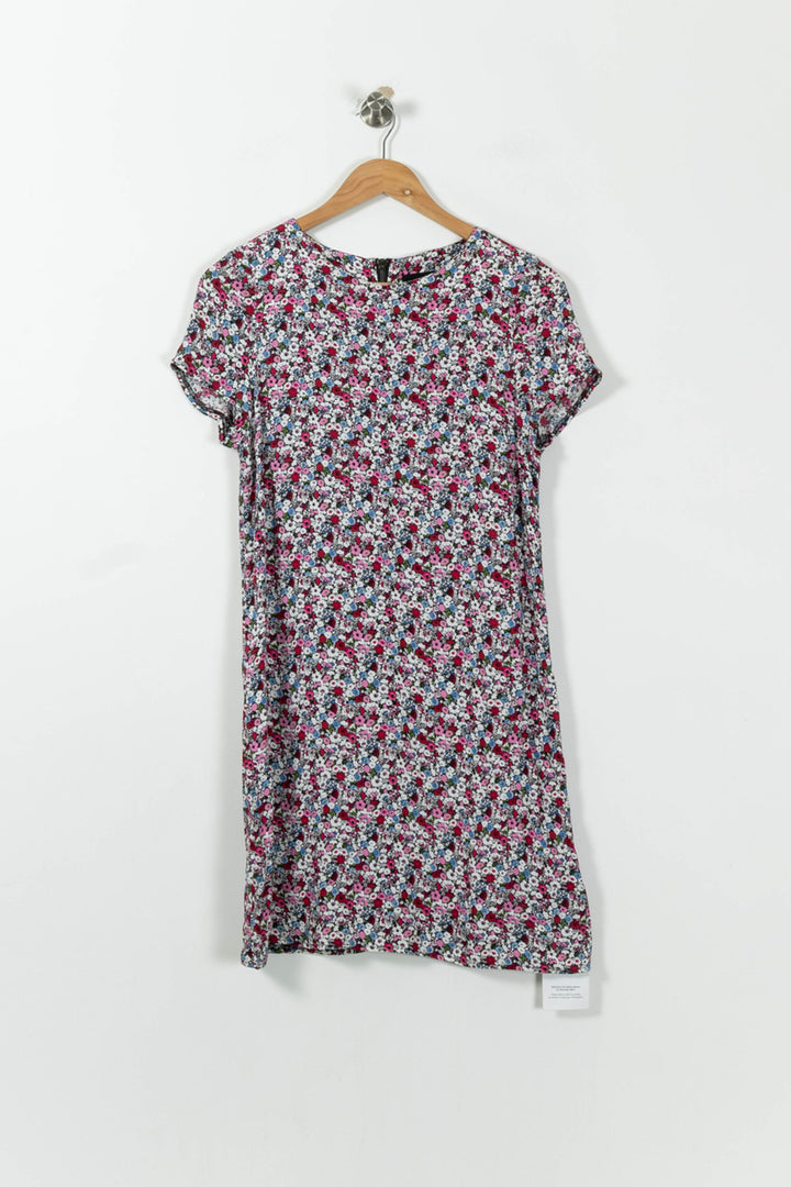 Robe Courte Rose et Blanche - Taille S/36 de la marque Zadig&Voltaire | RVLI0628 - Vendu par Paradigme - Image 2
