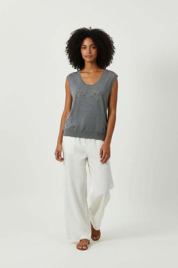 Débardeur Gris - Taille S/36 de la marque Zadig&Voltaire | RVLI0635 - Vendu par Paradigme - Image 1