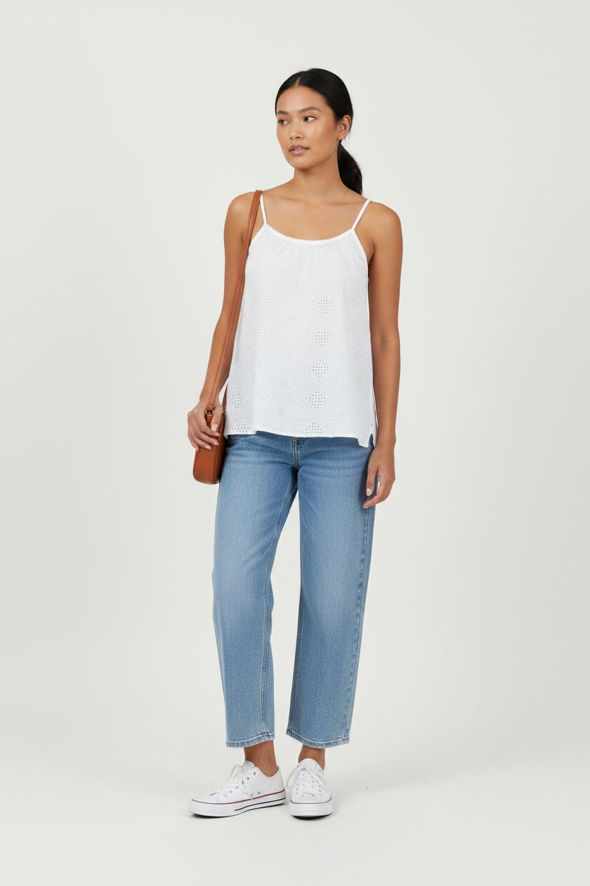 Débardeur Blanc - Taille M/38 de la marque Galeries Lafayette | RVLI0662 - Vendu par Paradigme - Image 1