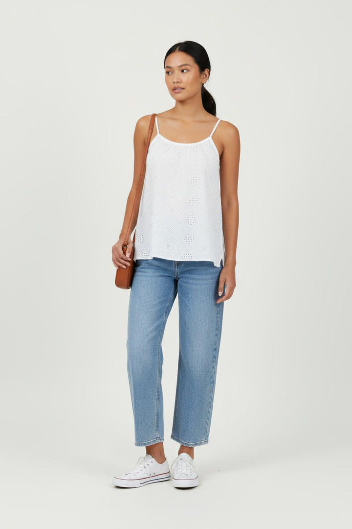 Débardeur Blanc - Taille M/38 de la marque Galeries Lafayette | RVLI0662 - Vendu par Paradigme - Image 1