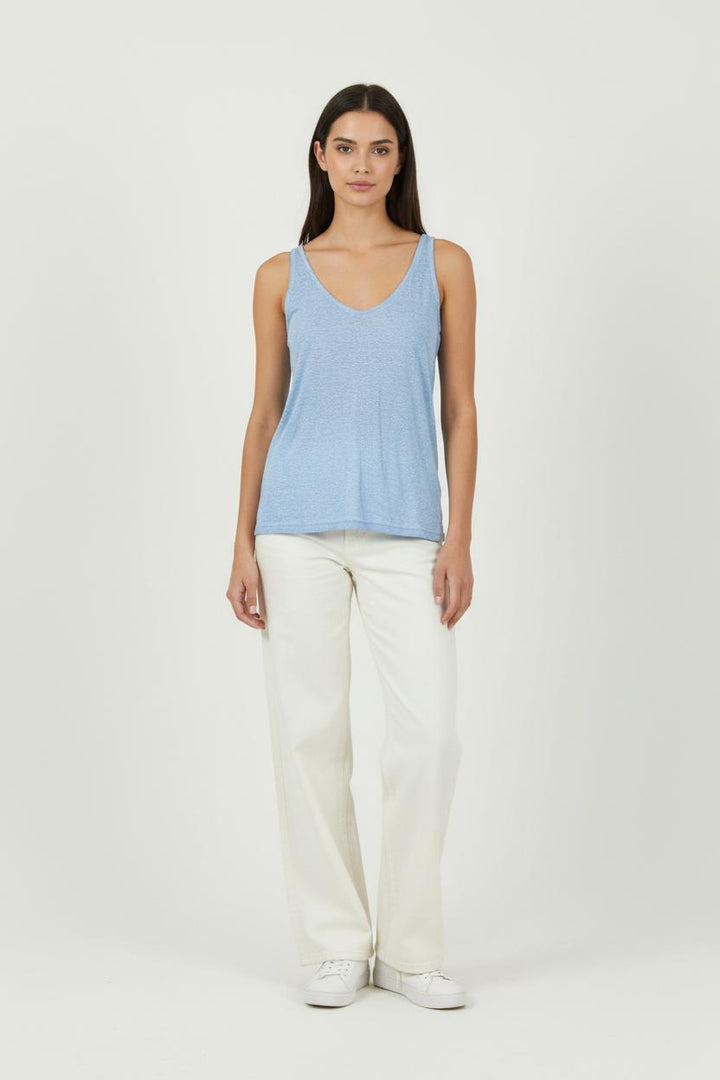 Débardeur Bleu - Taille S/36 de la marque Galeries Lafayette | RVLI0665 - Vendu par Paradigme - Image 1