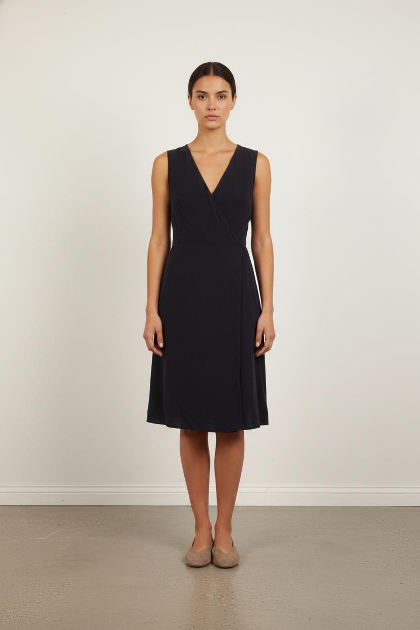 Robe Portefeuille Bleue - Taille XL/42