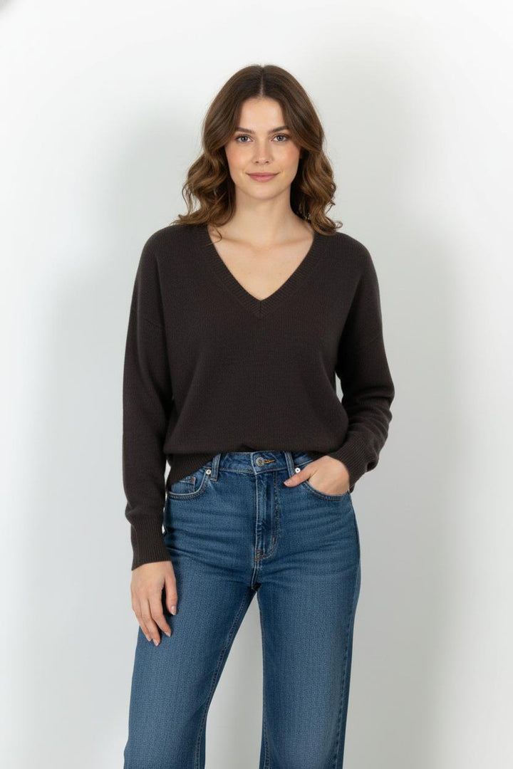 Pull Marron - Taille M/38 de la marque American Vintage | RVLI0750 - Vendu par Paradigme - Image 1