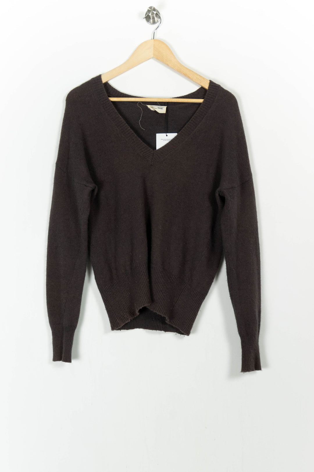 Pull Marron - Taille M/38 de la marque American Vintage | RVLI0750 - Vendu par Paradigme - Image 2