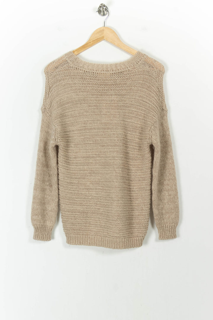 Pull Beige - Taille M/38 de la marque American Vintage | RVLI0765 - Vendu par Paradigme - Image 4