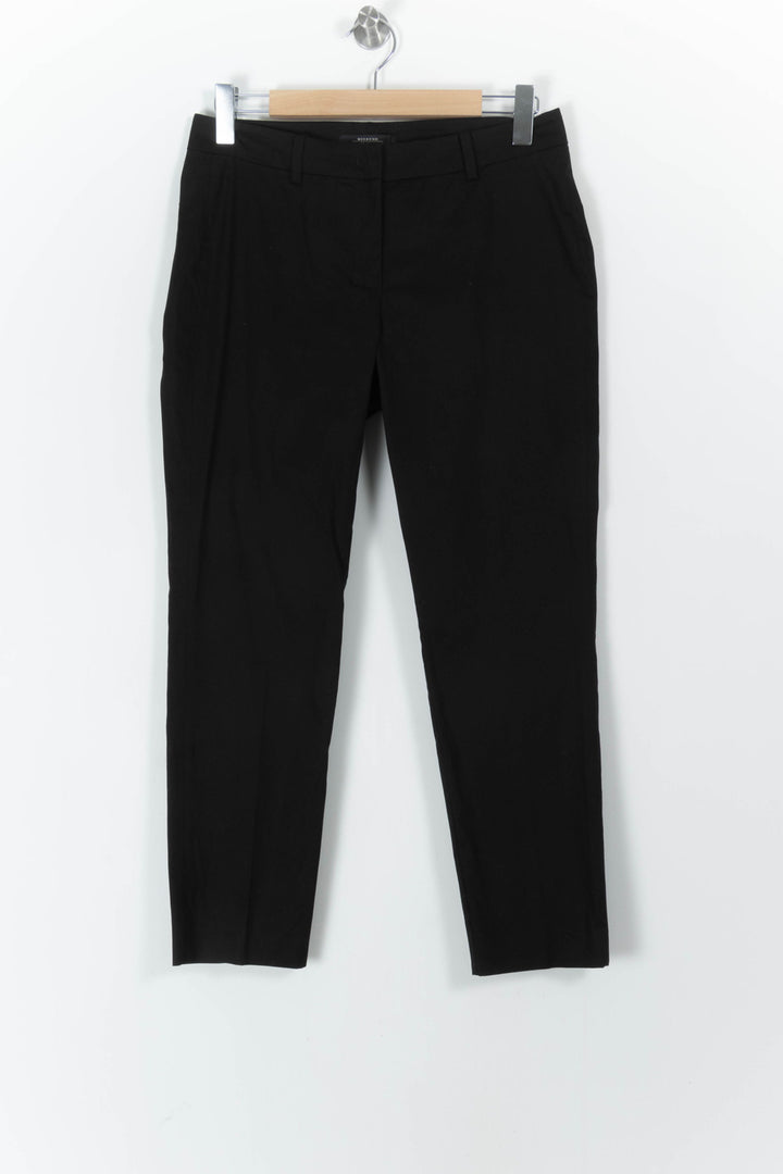 Pantalon Noir - Taille M/38 de la marque Max Mara | RVLI0768 - Vendu par Paradigme - Image 2