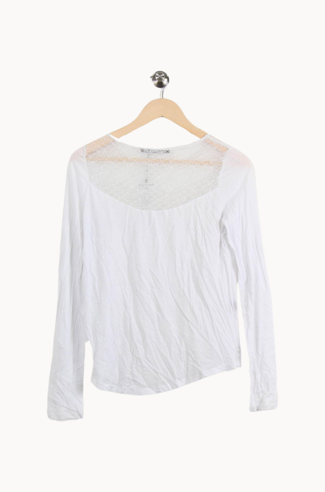 Blouse Blanche - Taille S/36 de la marque Comptoir des Cotonniers | RVLI0799 - Vendu par Paradigme - Image 4