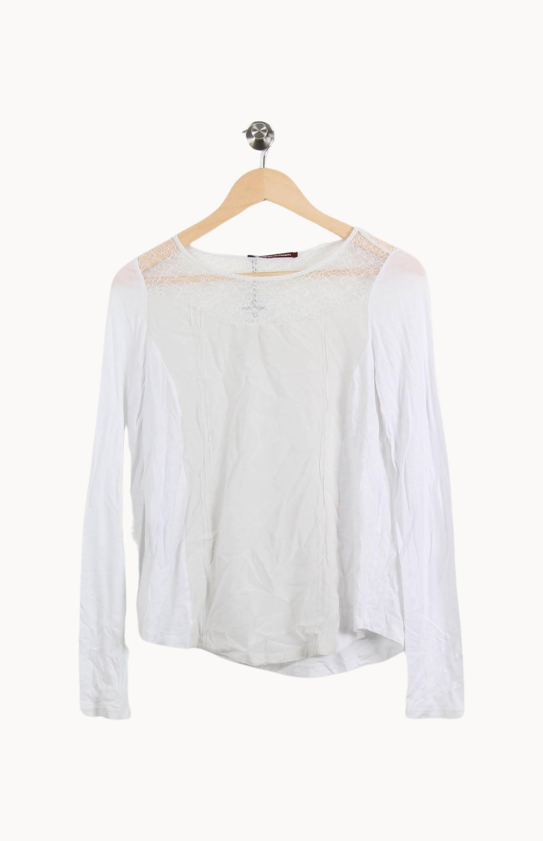 Blouse Blanche - Taille S/36 de la marque Comptoir des Cotonniers | RVLI0799 - Vendu par Paradigme - Image 2